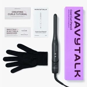 WAVYTALK Cool Curl Pencil Hair Styler – Black